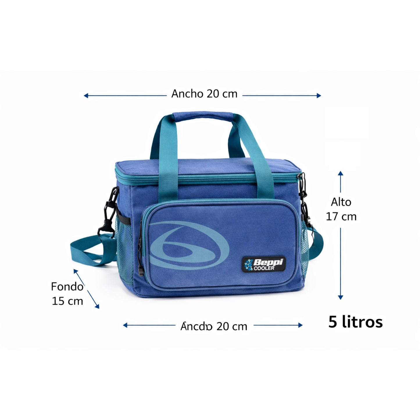 Saco Térmico 5l Azul Beppi-1000874a