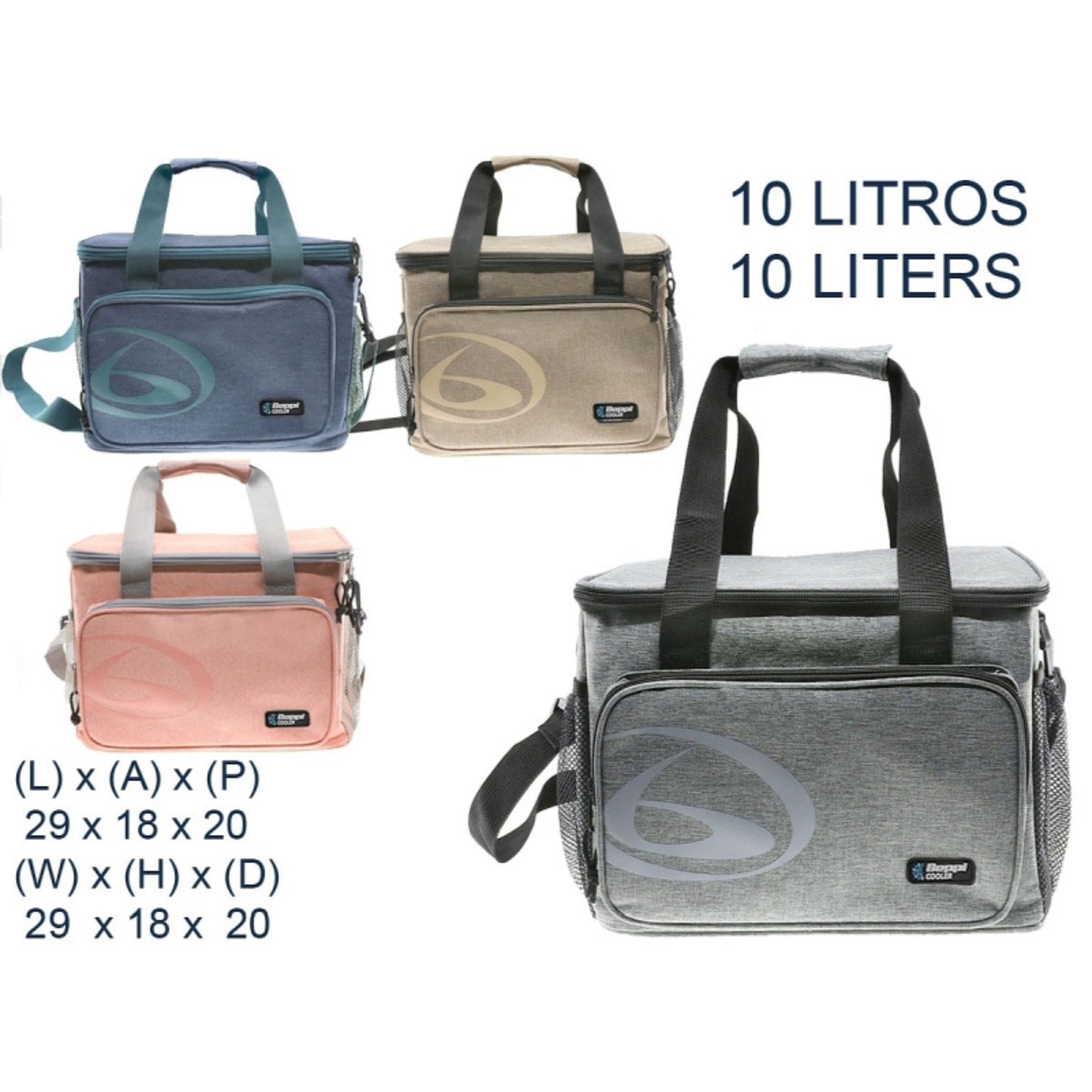 Saco Térmico 10l Rosa Beppi-1000875r