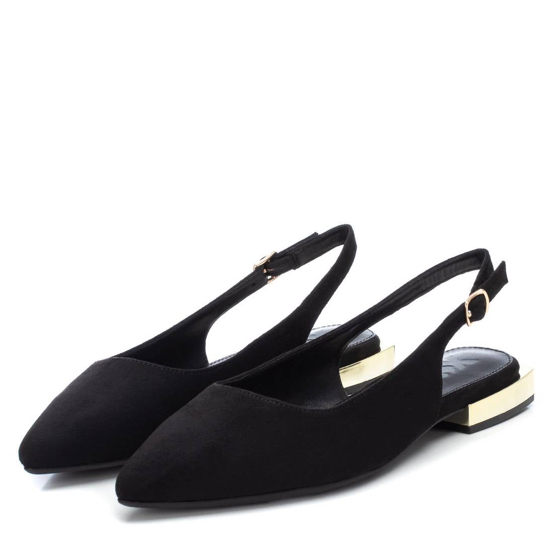 Women's Black Ballerina Shoe Xti-14106503