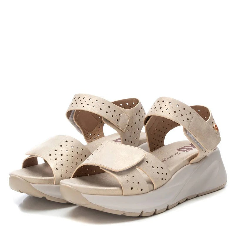 Sandália Casual Vegan Mulher Bege Xti-14389702