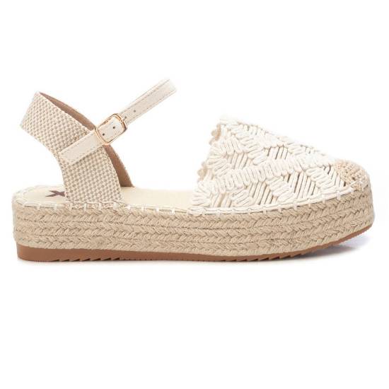Sandália Casual Mulher Vegan Bege Xti-14402202 – BeShoes