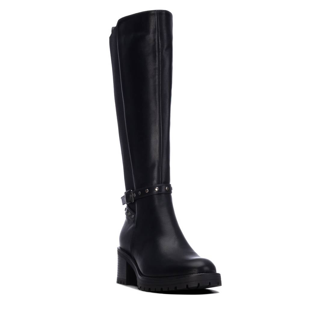 Bota Mulher Preta Xti-14608101