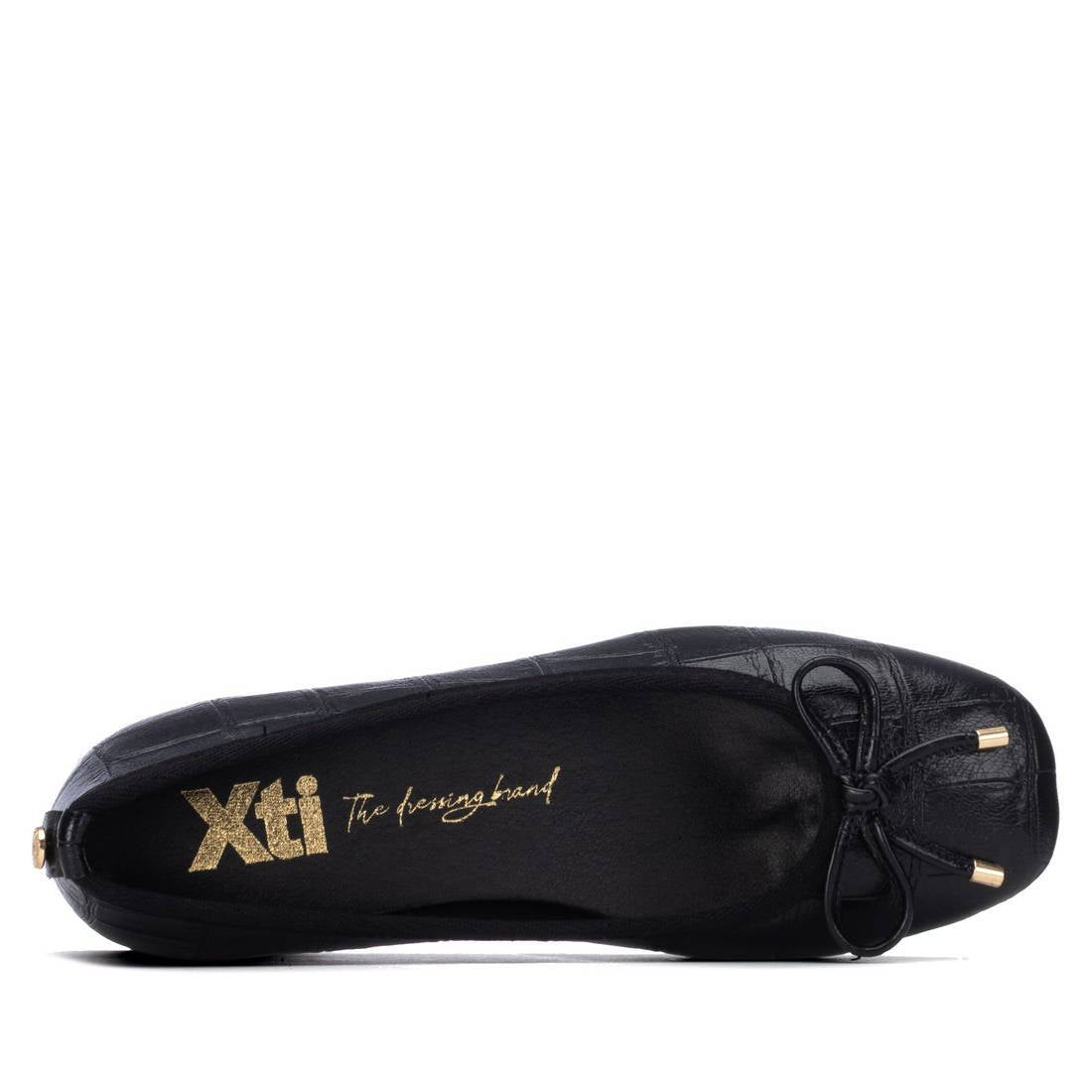 Sapato Pele Mulher Preto Xti-14637702