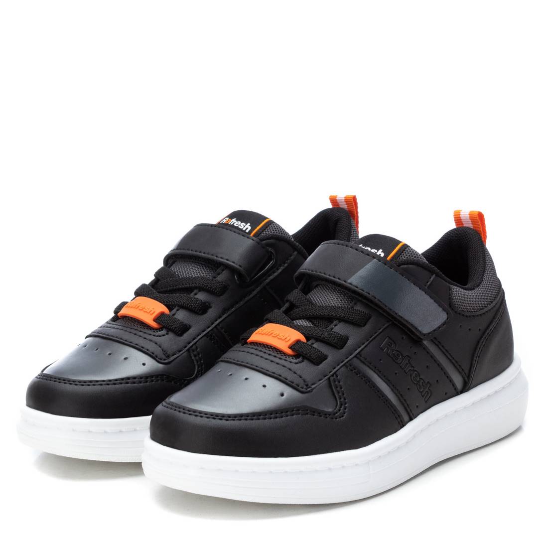 Refresh zapatillas deportivas negras para jóvenes-17112602