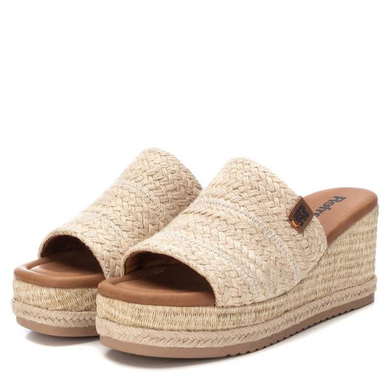 Chinelo Pele Vegan Mulher Bege Refresh-17175301