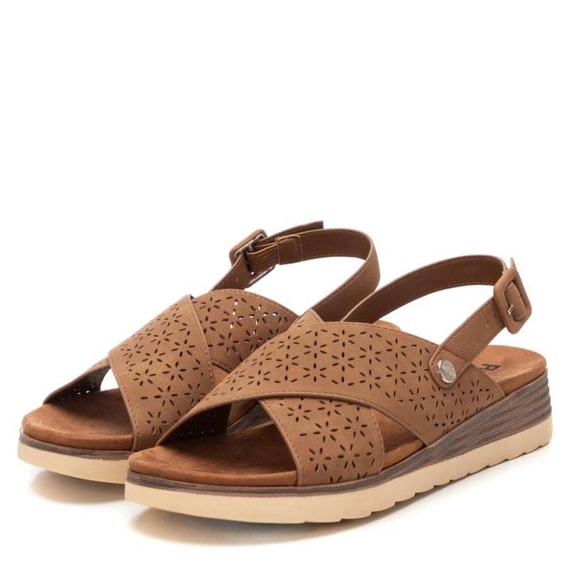 Sandália Casual Mulher Vegan Castanho Refresh-17277601