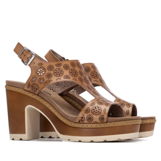 Sandália Casual Vegan Mulher Taupe Refresh-175166