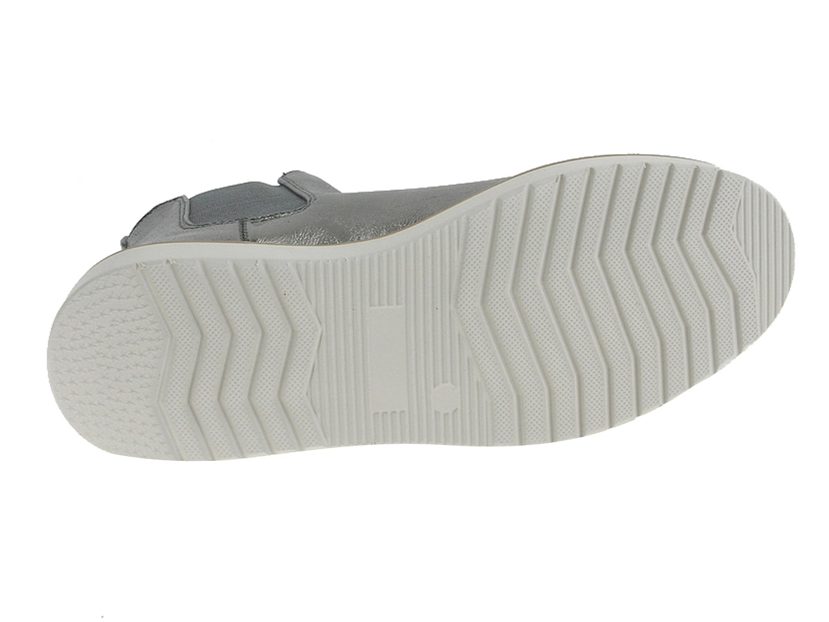 Bota Casual Mulher Prateado Beppi-2167291