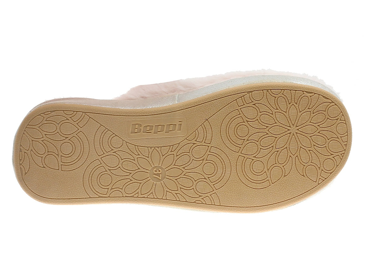 Zapatilla de interior para mujer Beppi rosa-2187710