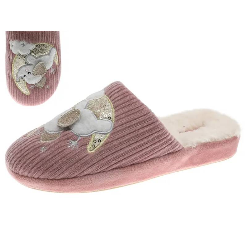 Chinelo Interior Mulher Rosa Beppi-2193841