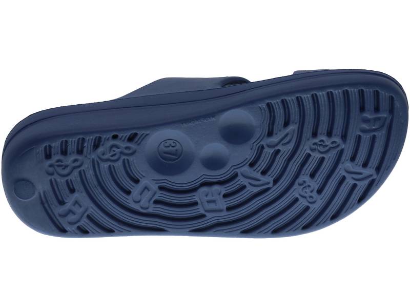 Chinelo Com Cunha Mulher Azul Beppi-2199641