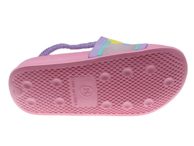 Chinelo Pala C/ Elastico Infantil Rosa Beppi-2205861