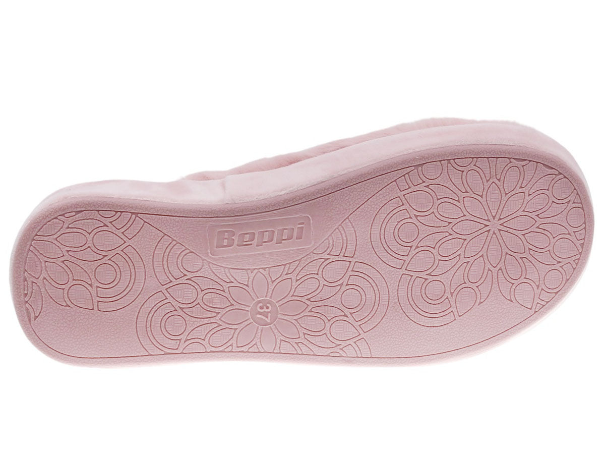 Zapatilla de interior para mujer Beppi rosa-2208250