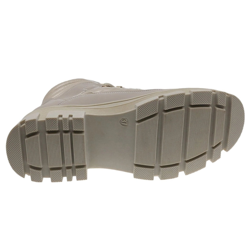 Bota Casual Mulher Beige Beppi-2209811
