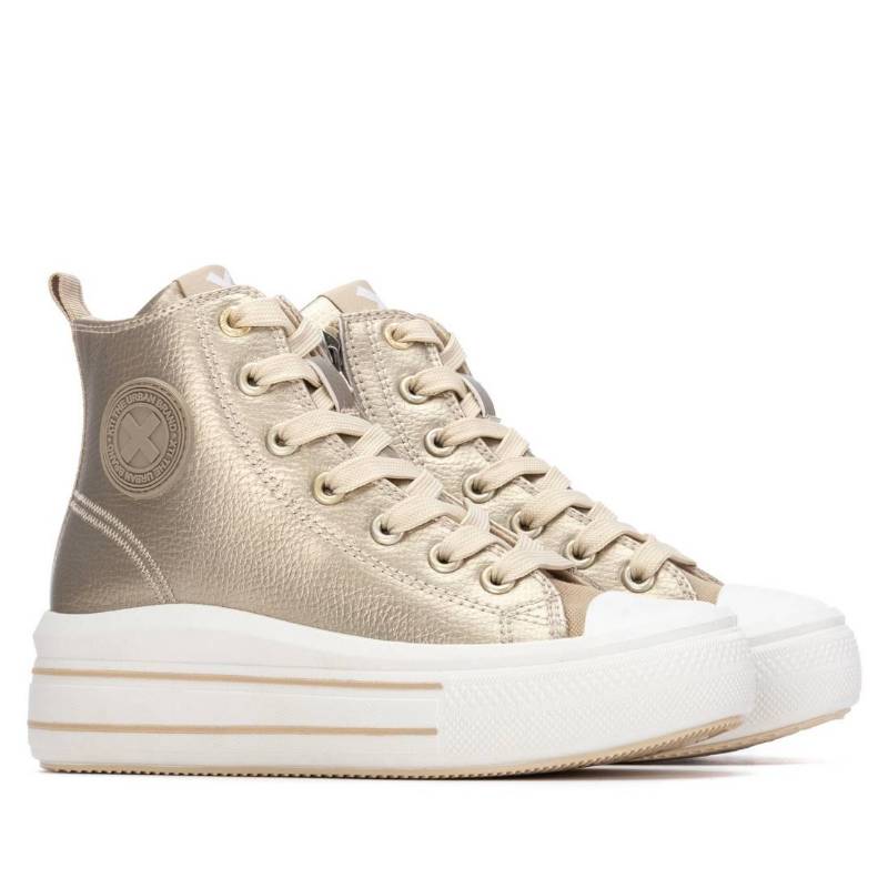 Sapatilha Juvenil Dourada Xti-151297