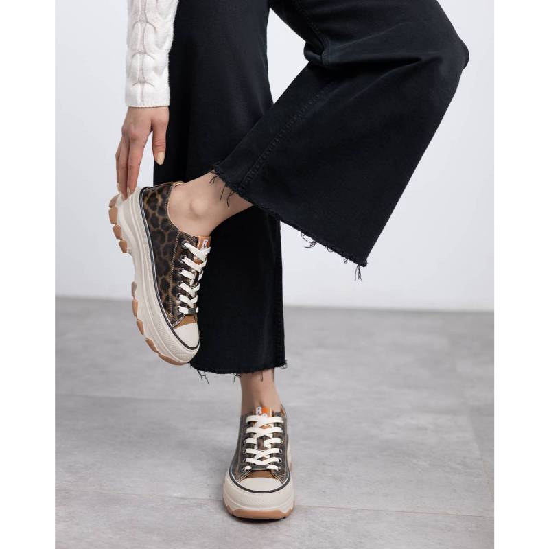 Sapatilha Mulher Castanha Refresh-173079