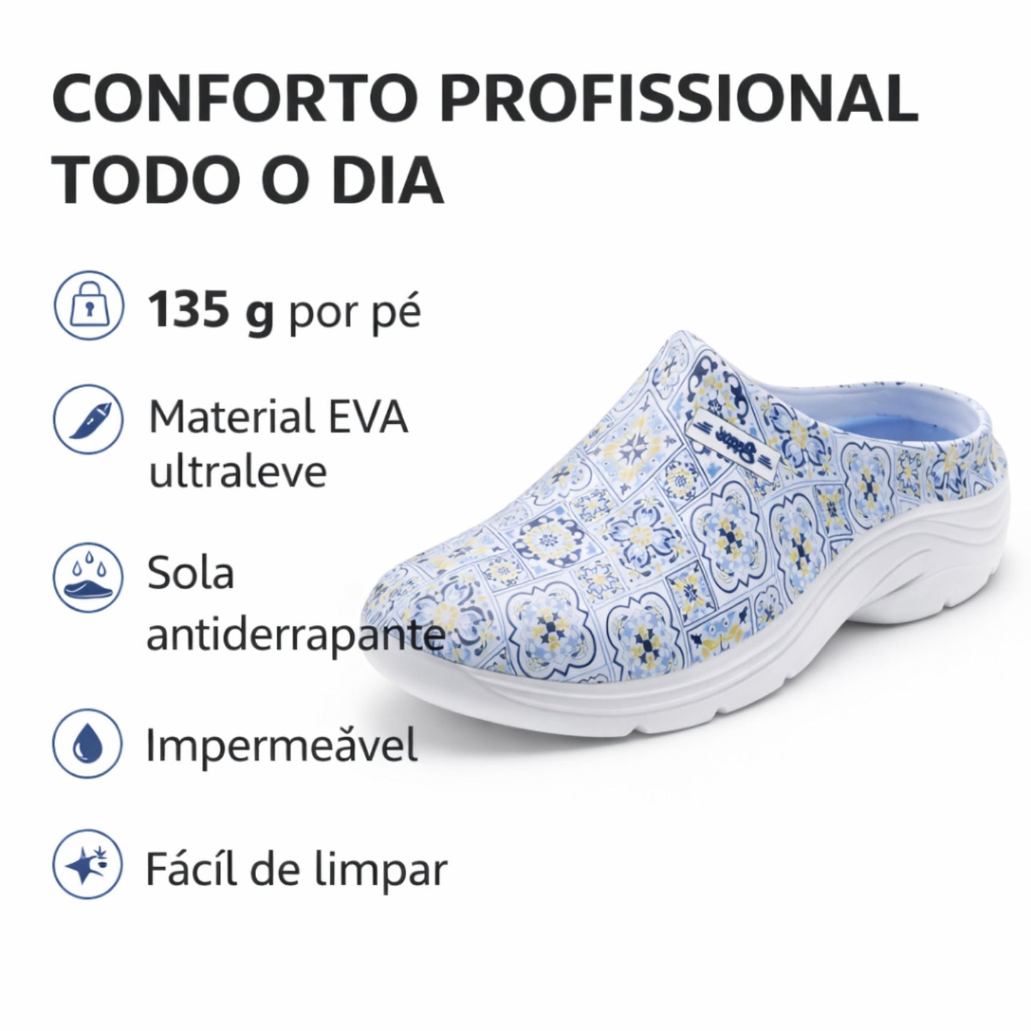 Socas Conforto Mulher Azul Beppi-2222410