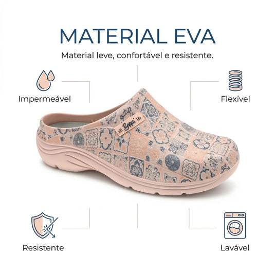 Socas Conforto Mulher Rosa Beppi-2222412