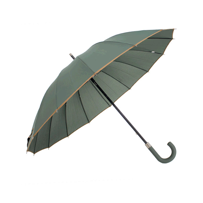 Guarda-Chuva Automático 1,22m | 16 Varas Anti-Vento CVT086 Verde - Chussol