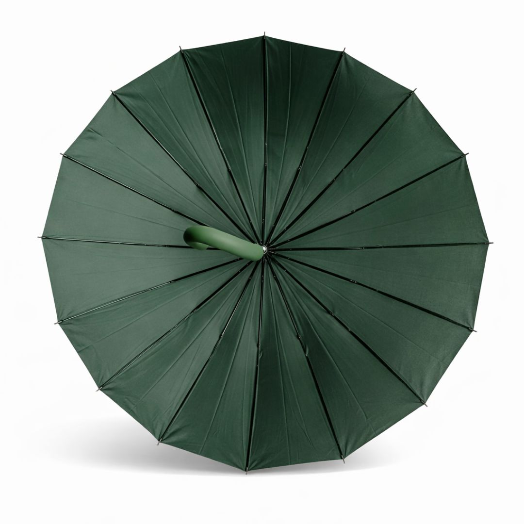 Guarda-Chuva Automático 1,10m | 16 Varas Anti-Vento Chussol | Verde