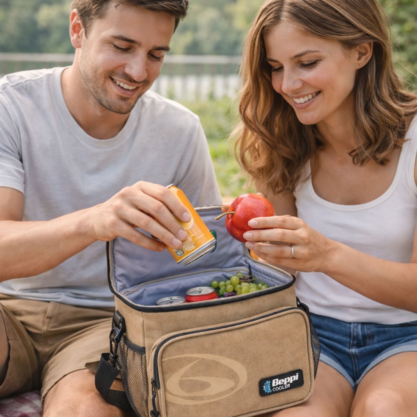 Saco Térmico 5l Castanho Beppi-1000874c