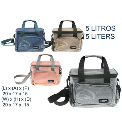 Saco Térmico 5l Castanho Beppi-1000874c