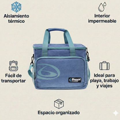 Saco Térmico 10l Azul Beppi-1000875a