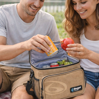 Saco Térmico 10l Castanho Beppi-1000875c