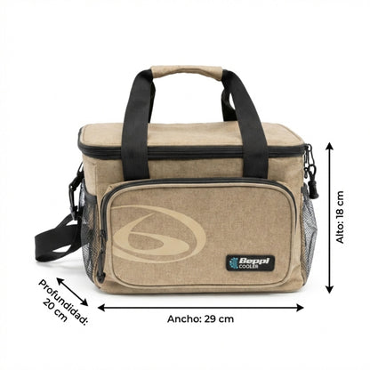 Saco Térmico 10l Castanho Beppi-1000875c