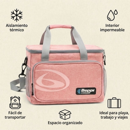 Saco Térmico 10l Rosa Beppi-1000875r