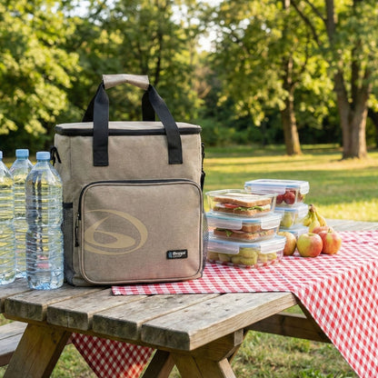 Saco Térmico 20l Castanho Beppi-1000876c