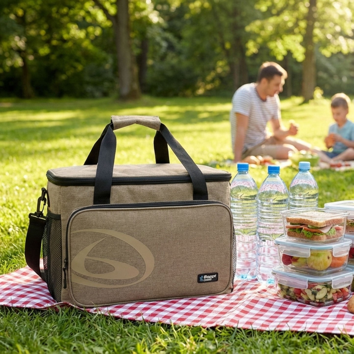 Saco Térmico 22l Castanho Beppi-1000877c