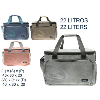 Saco Térmico 22l Cinzento Beppi-1000877cz