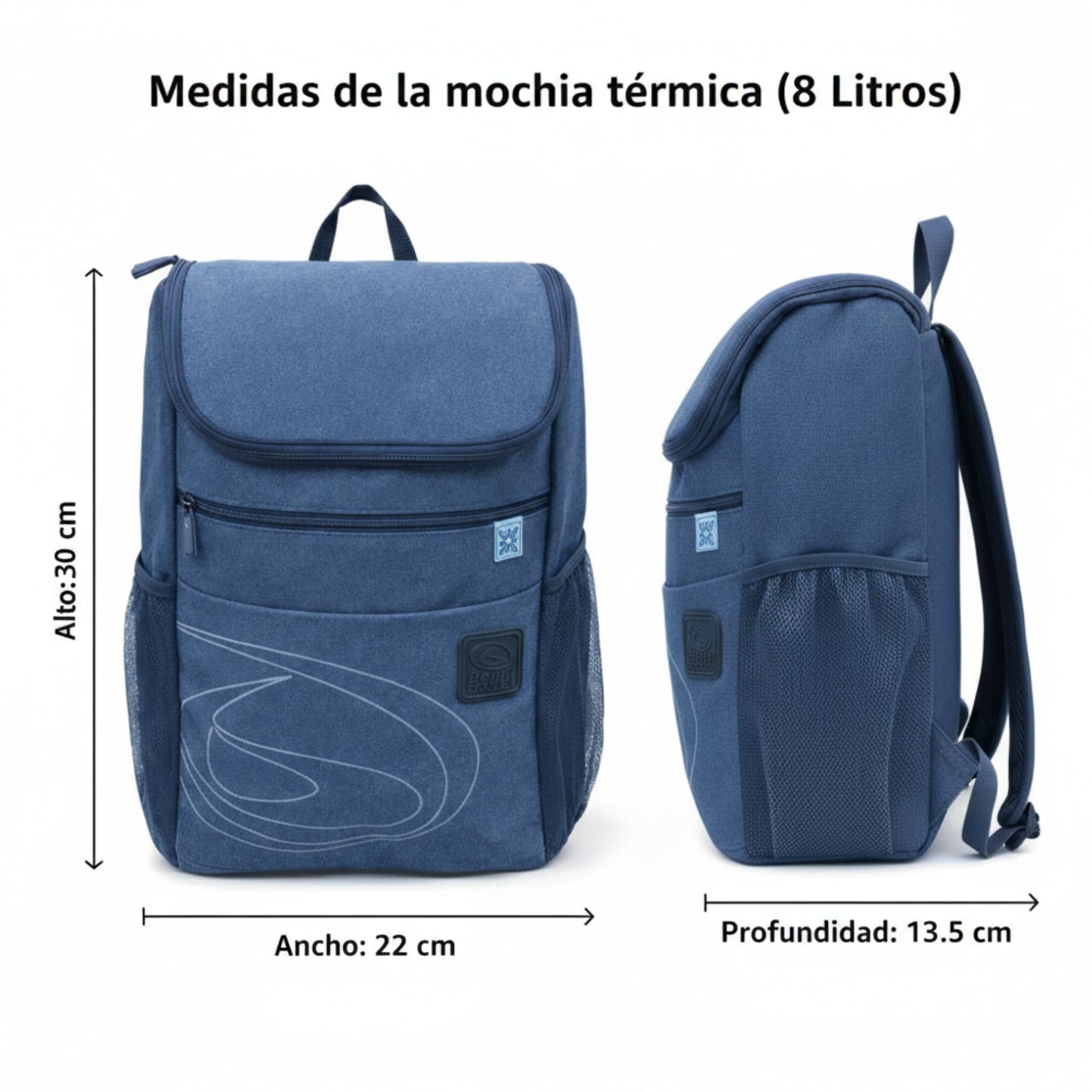 Mochila Térmica 8l Azul Beppi-1000958az