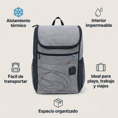 Mochila Térmica 8l Cinzento Beppi-1000958cz