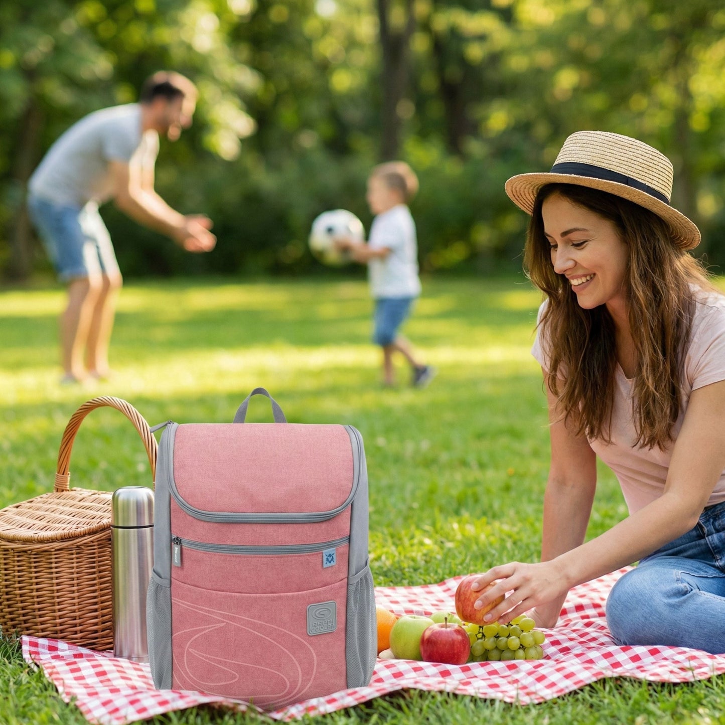 Mochila Térmica 8l Rosa Beppi-1000958rs