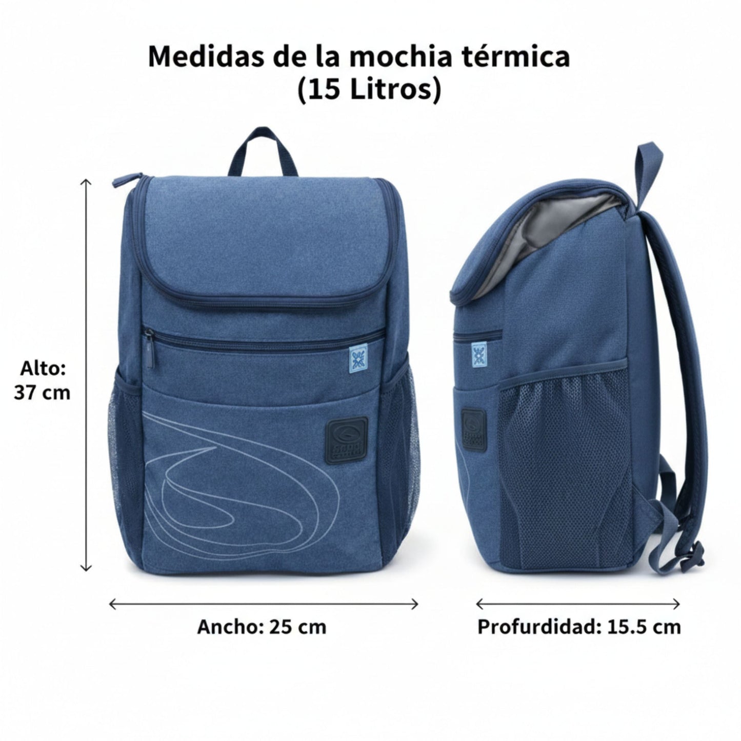 Mochila Térmica 15l Azul Beppi-1000959az