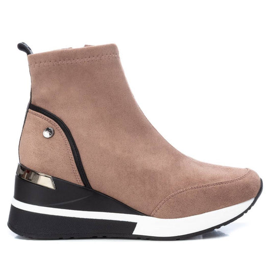 Zapatillas Bota Mujer Gris Xti-140057