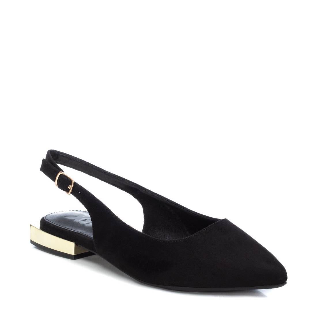Women's Black Ballerina Shoe Xti-14106503