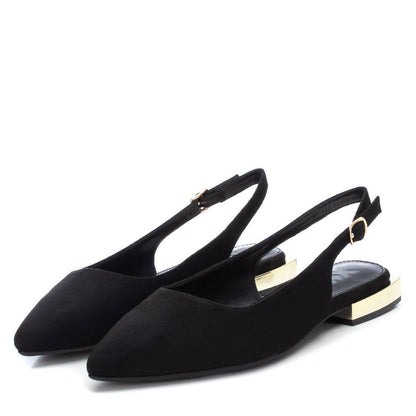 Women's Black Ballerina Shoe Xti-14106503