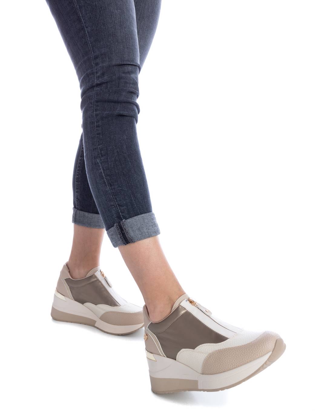 Zapatillas Mujer Beige Xti-14187402