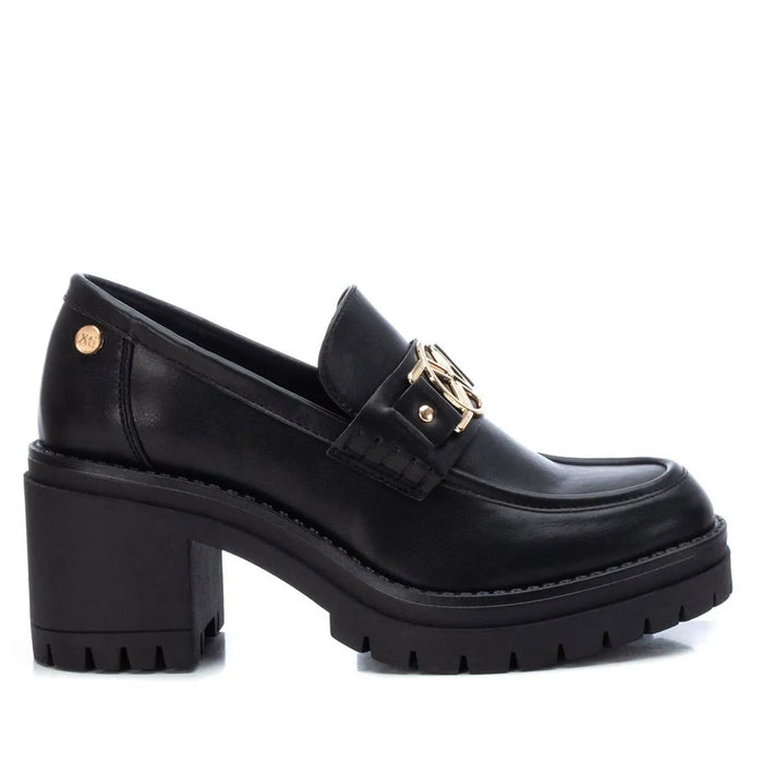 Women's Leather Shoes Black Xti-14205701