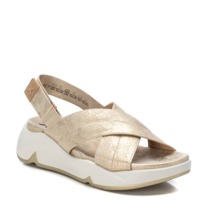 Sandália Casual Mulher Dourado Xti-14273903