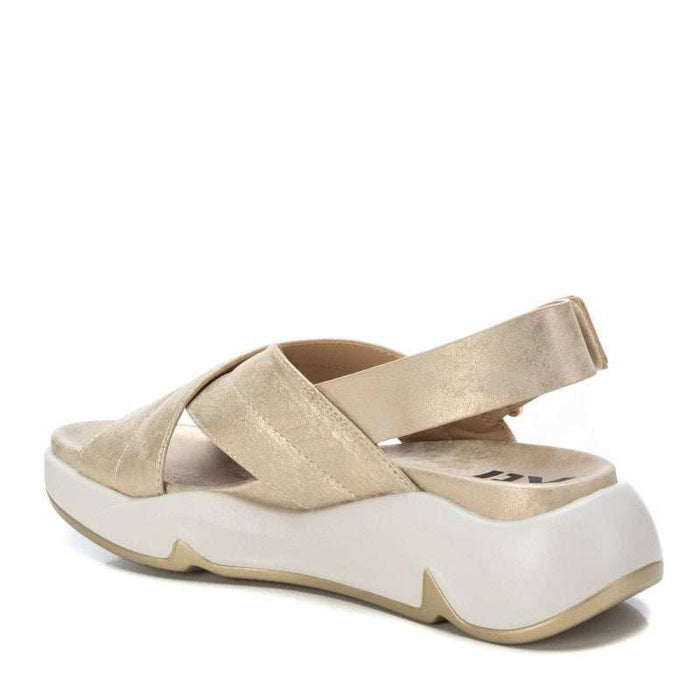 Sandália Casual Mulher Dourado Xti-14273903