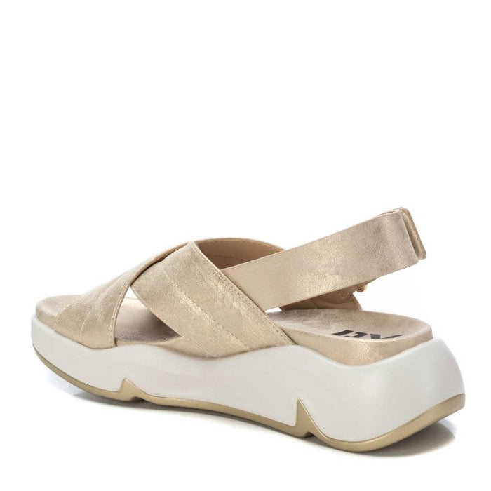 Sandália Casual Mulher Dourado Xti-14273903