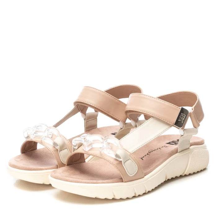 Sandália Casual Mulher Beige Xti-142896