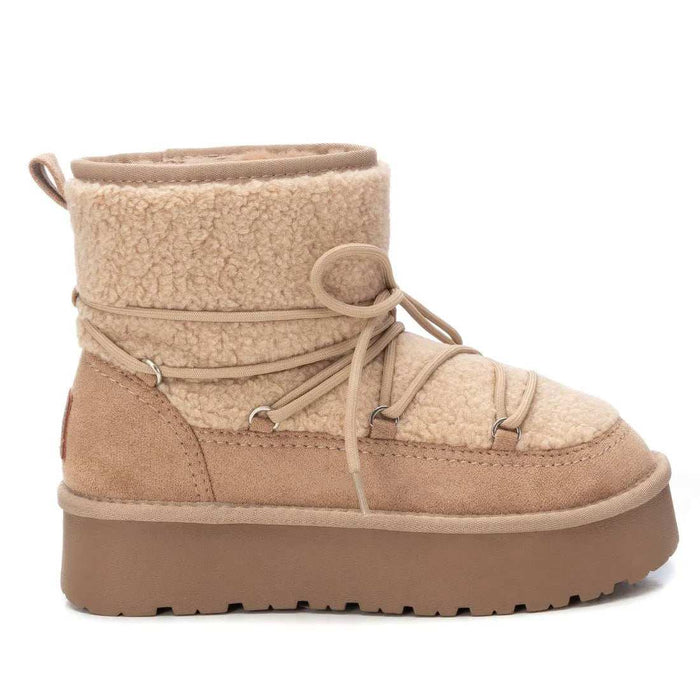 Bota Casual Mulher Beige Xti-142941