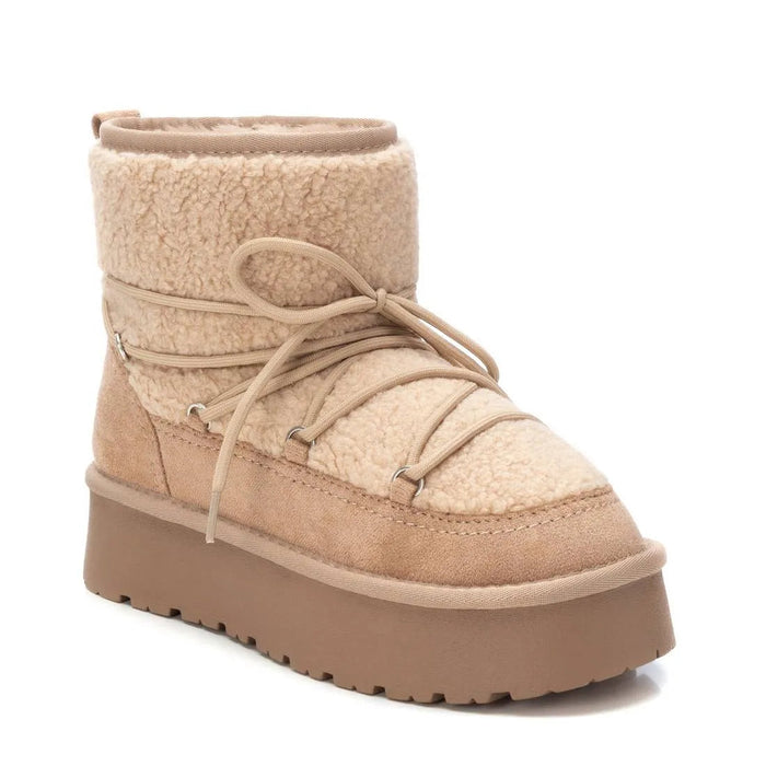 Bota Casual Mulher Beige Xti-142941