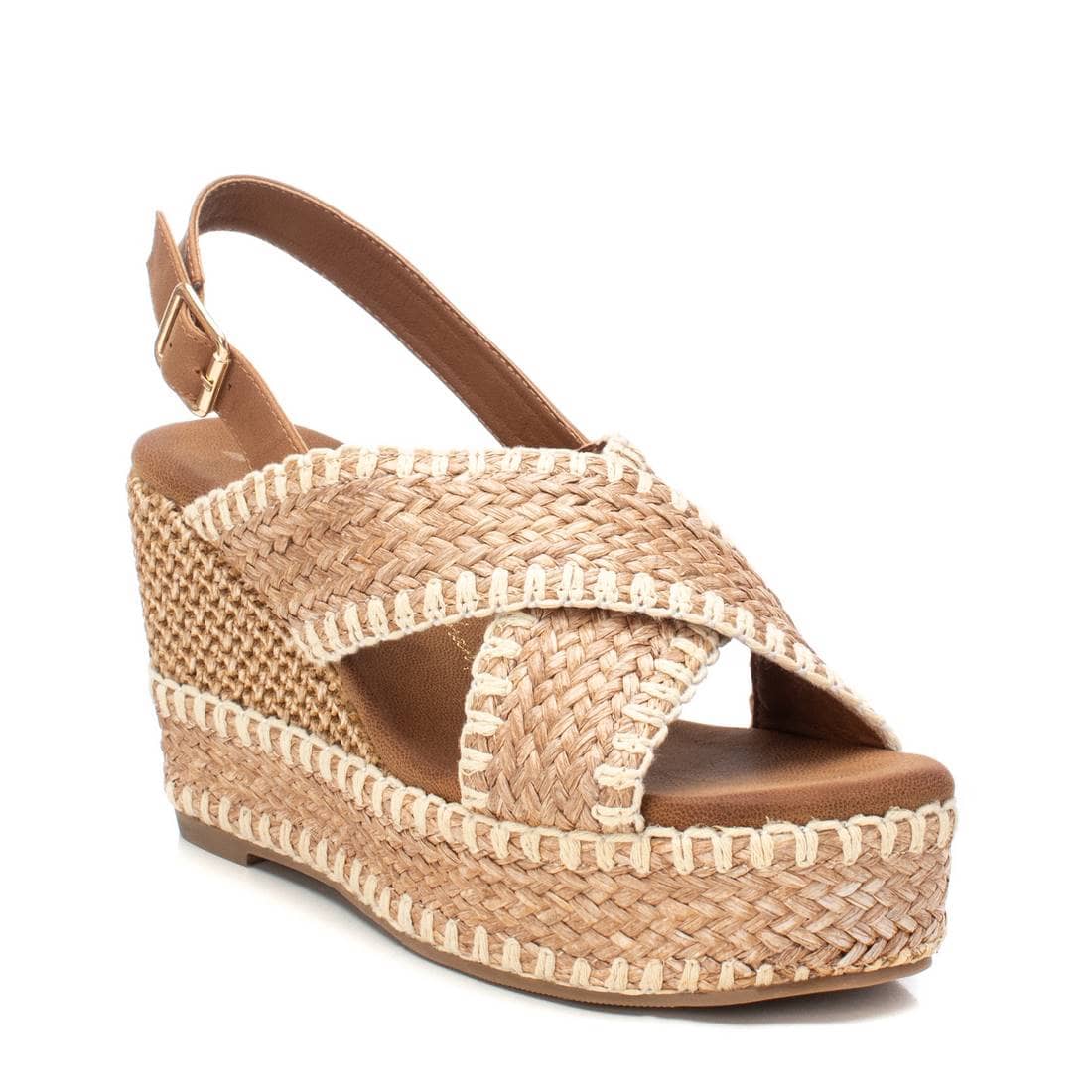 Sandália Casual Mulher Vegan Taupe Xti-14382101