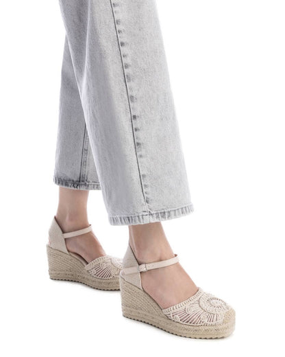 Sandália Casual Mulher Vegan Branca Xti-14384501